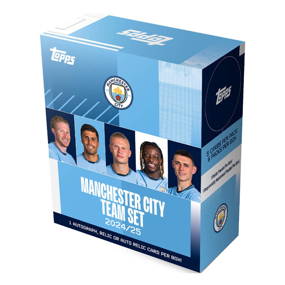 Topps Manchester City Team Set 2024/25