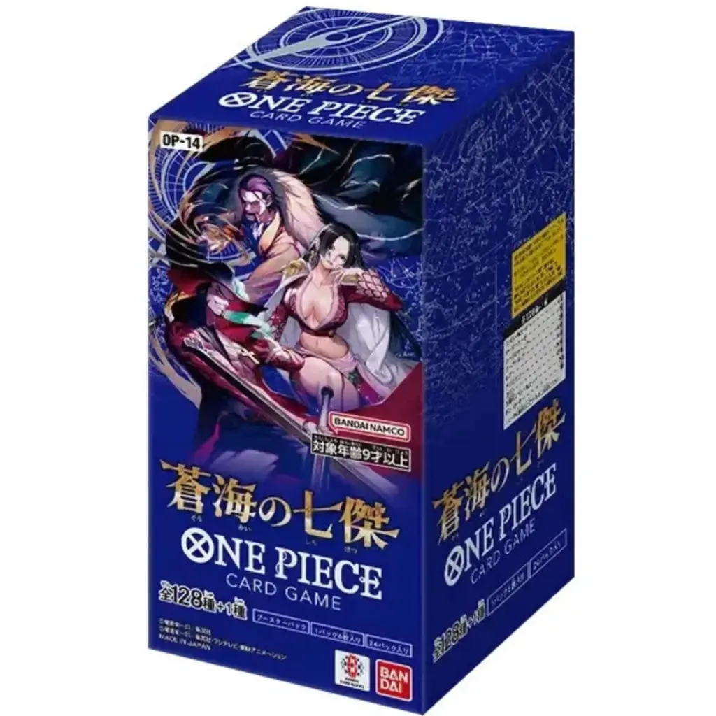 (OP14) One Piece - The Azure Sea’s Seven Japanese Booster Box 