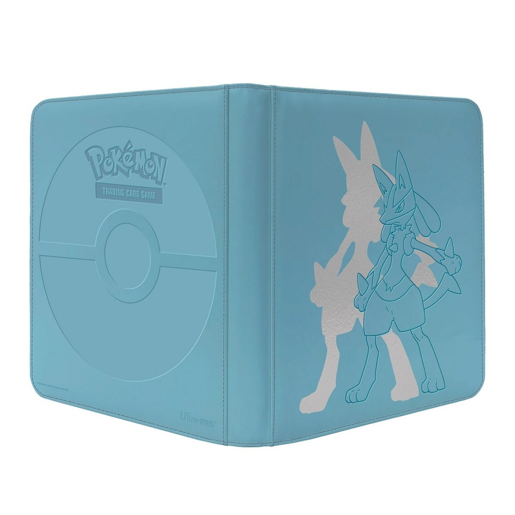 Ultra Pro Pokemon – Elite Series Premium Zippered 12 Pocket Pro Binder: Lucario 