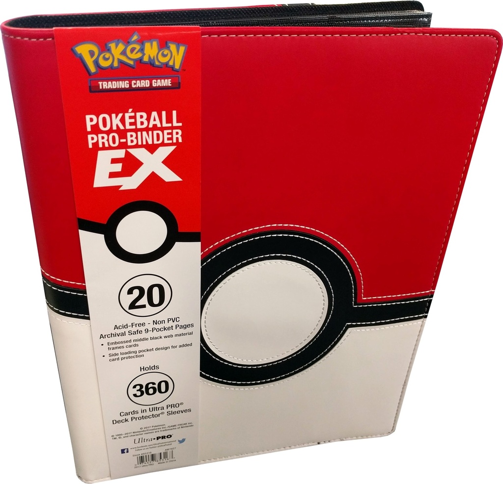 Ultra PRO - Poké Ball Premium 9-Pocket PRO-Binder for Pokémon