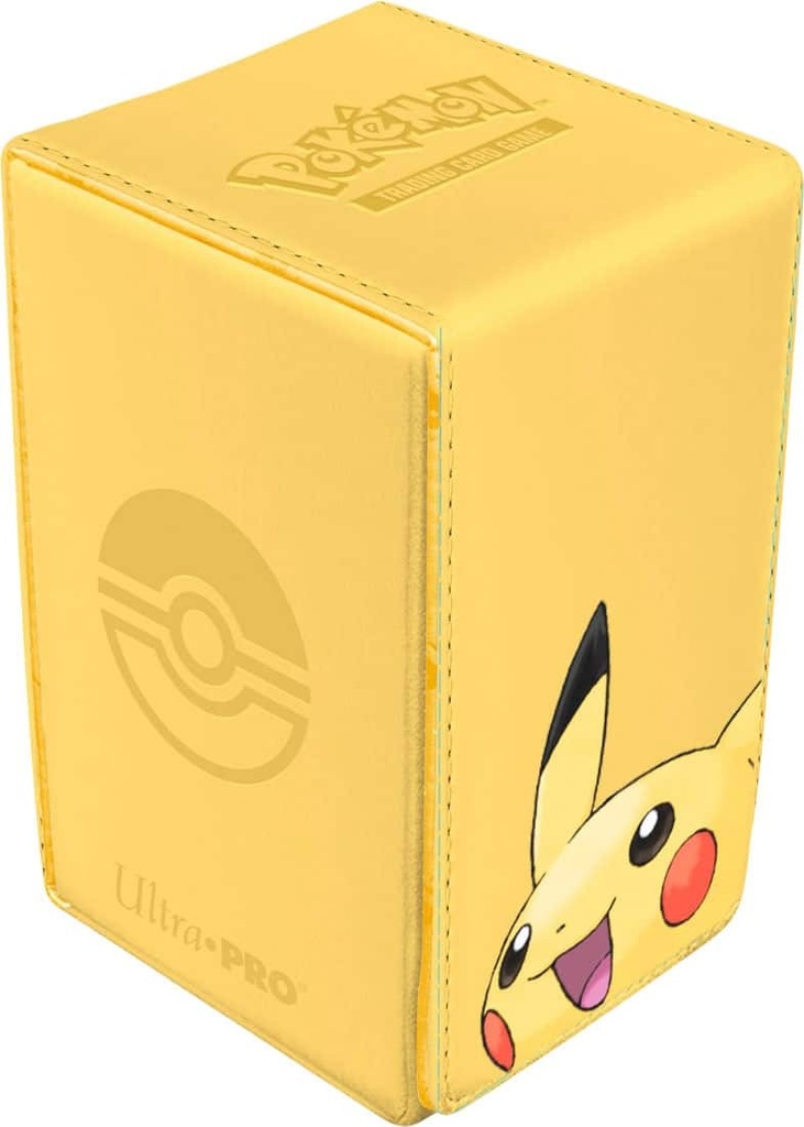 Ultra Pro - Pikachu Alcove Tower Deck Box for Pokemon 