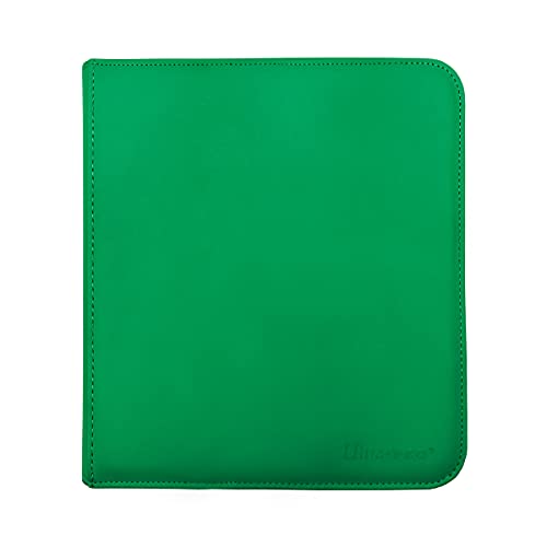 Vivid 12-pocket Zippered PRO-Binder – Green 