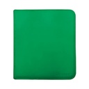 Vivid 12-pocket Zippered PRO-Binder – Green 