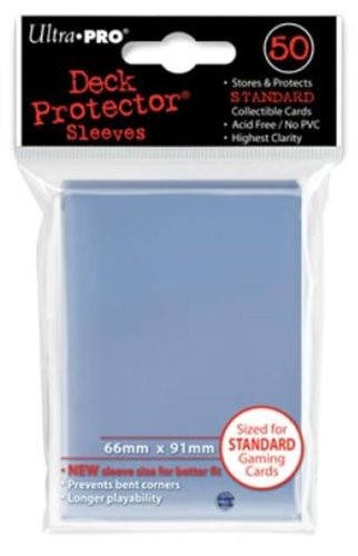 50 Ultra Pro Card Sleeves 66 x 91mm 