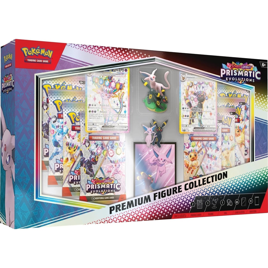 Pokemon Prismatic Evolutions - Premium Figure Collection Box