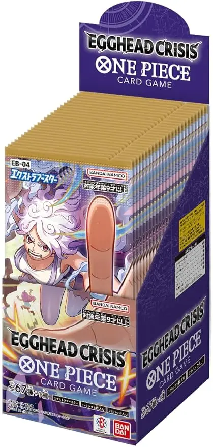 [EB04-JP] Bandai EGGHEAD CRISIS EB04 One Piece Card Game Extra Booster Box