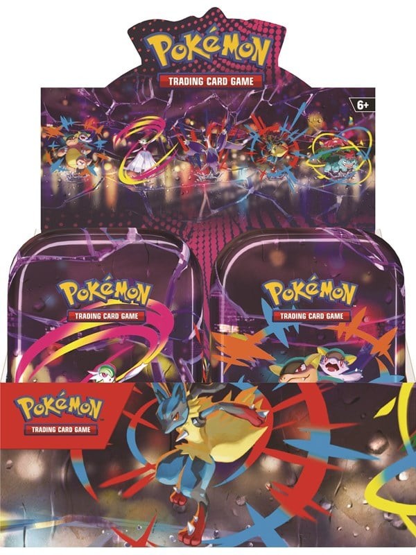 Pokemon Mega Evolution Mini Tin Display (10 unit)