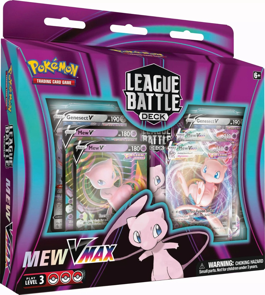 Pokemon Mew VMAX League Battle Deck