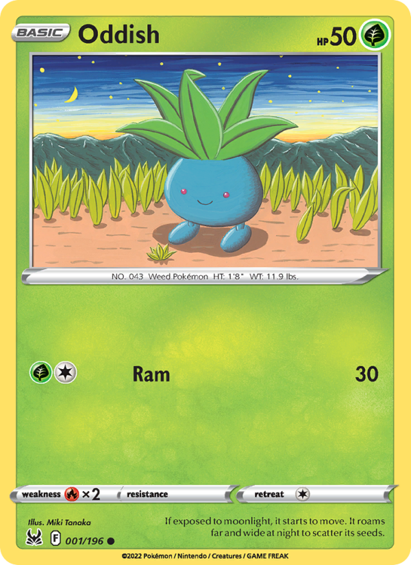 Oddish Common (001/196) swsh11