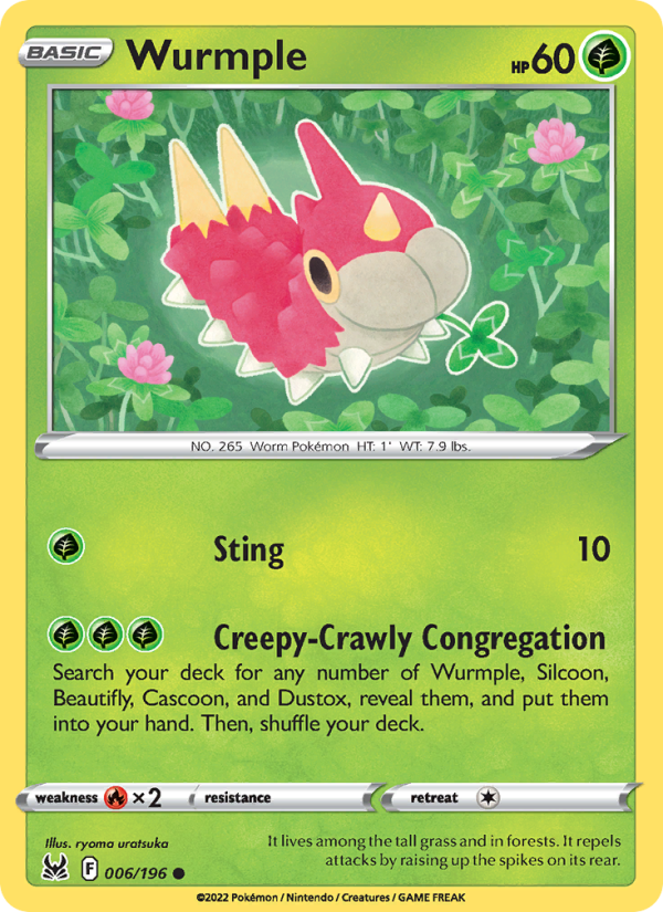 Wurmple Common (006/196) swsh11
