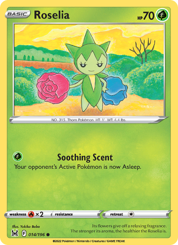 Roselia Common (014/196) swsh11