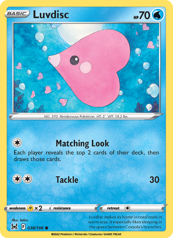 Luvdisc Common (038/196) swsh11
