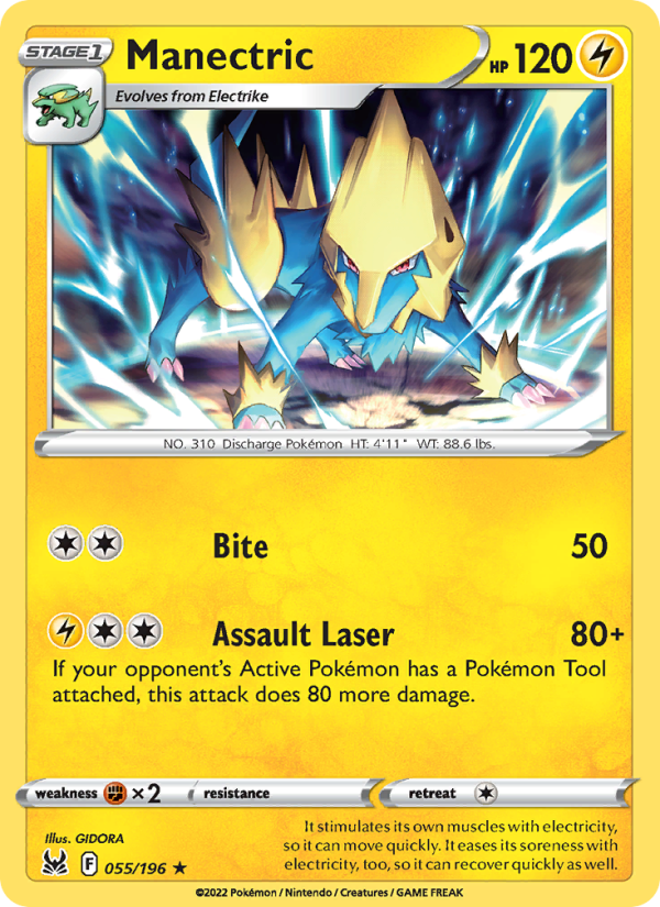 Manectric Rare (055/196) swsh11