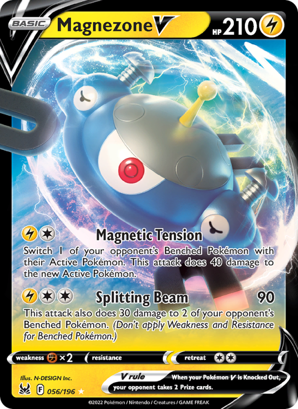 Magnezone V Holo Rare VMAX (056/196) swsh11