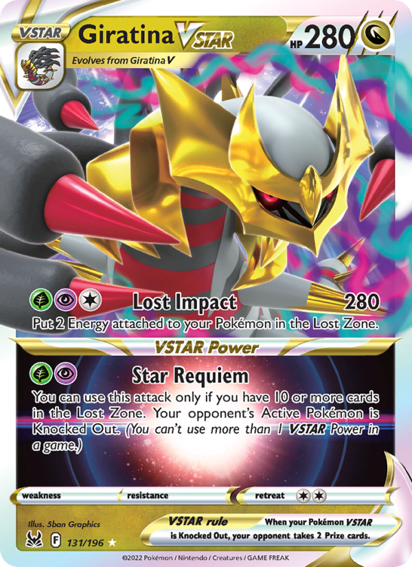 Giratina VSTAR Holo Rare VSTAR (131/196) swsh11