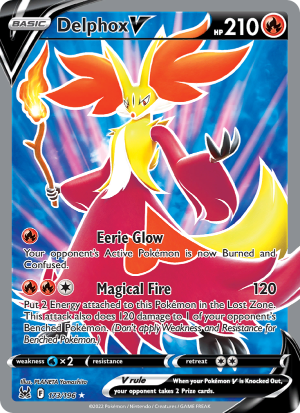 Delphox V Ultra Rare (173/196) swsh11