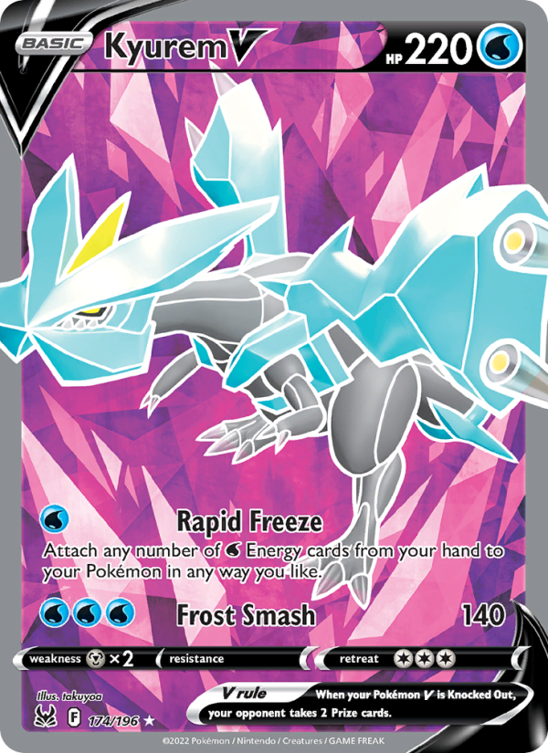 Kyurem V Ultra Rare (174/196) swsh11