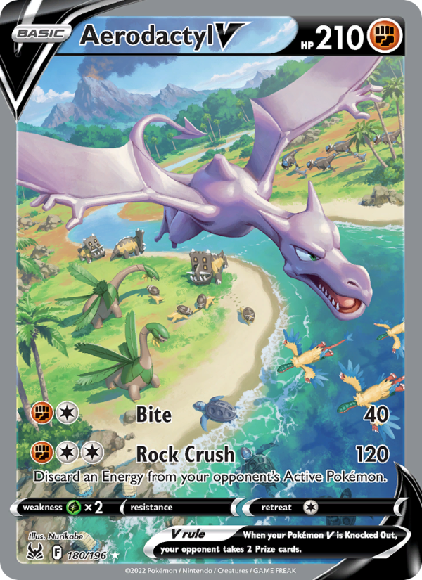 Aerodactyl V Ultra Rare (180/196) swsh11