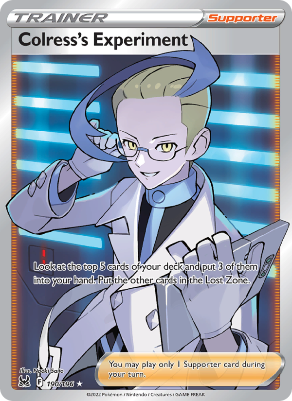 Colress's Experiment Ultra Rare (190/196) swsh11