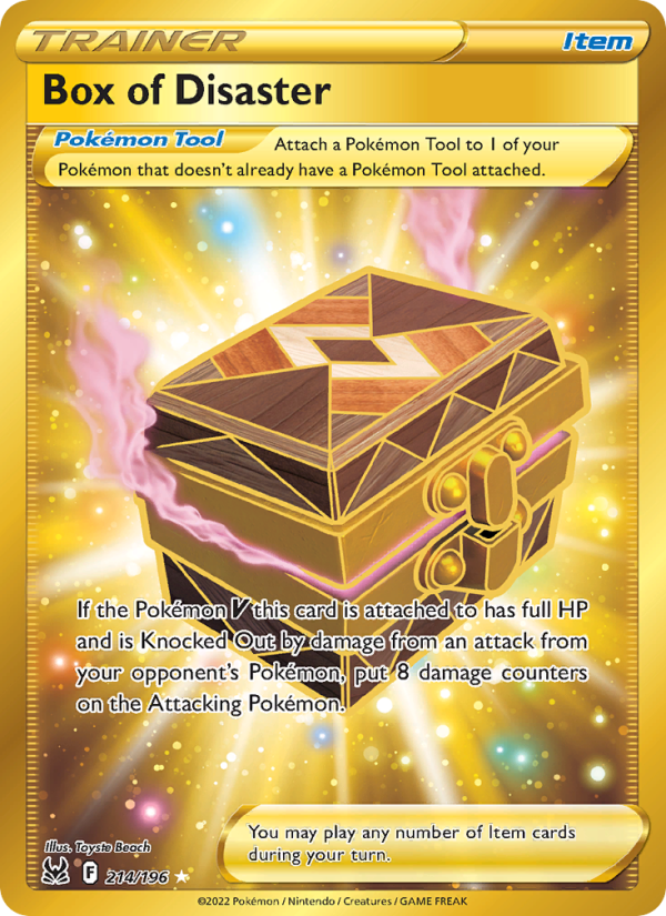 Box of Disaster Secret Rare (214/196) swsh11