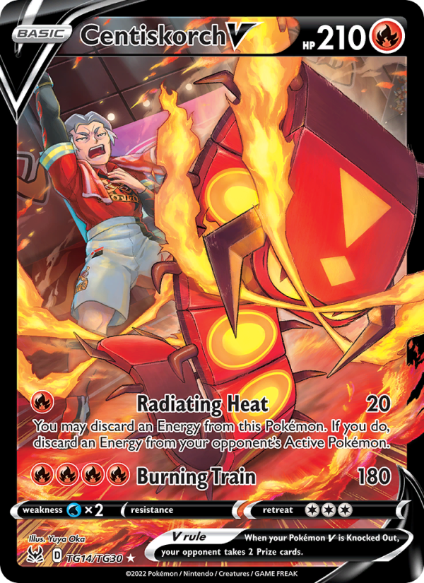 Centiskorch V Ultra Rare (TG14/196) swsh11