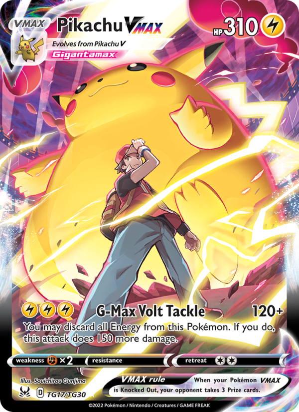 Pikachu VMAX Ultra Rare (TG17/196) swsh11
