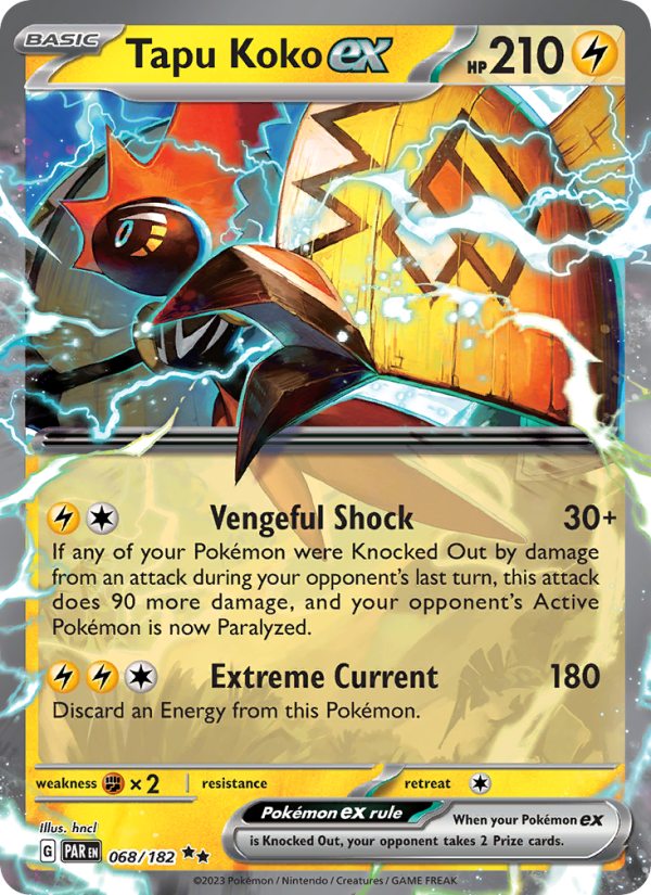 Tapu Koko ex Double rare (068/182) sv04