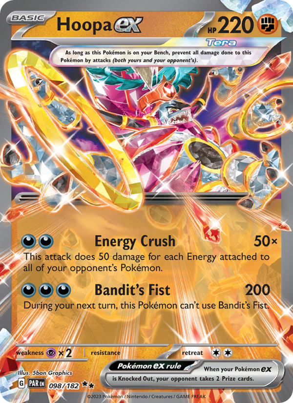 Hoopa ex Double rare (098/182) sv04