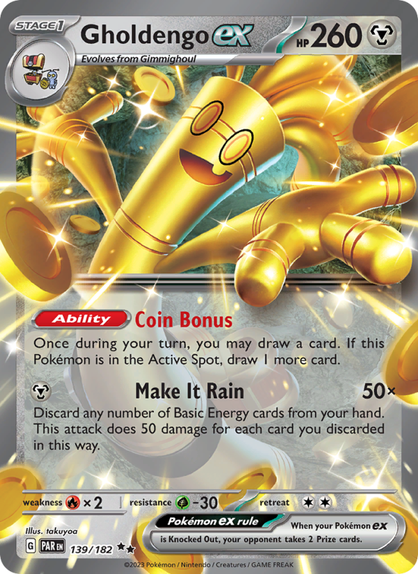 Gholdengo ex Double rare (139/182) sv04