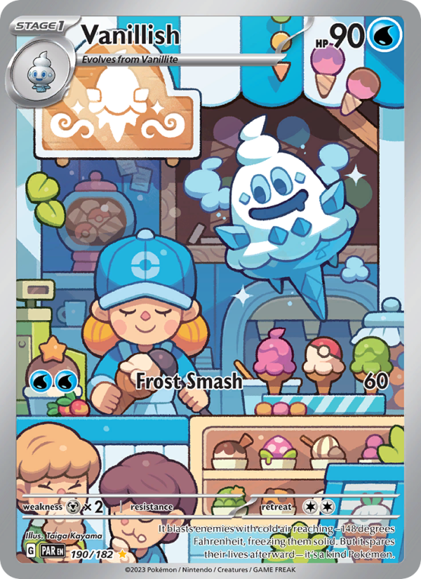 Vanillish Illustration rare (190/182) sv04