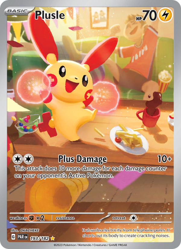 Plusle Illustration rare (193/182) sv04