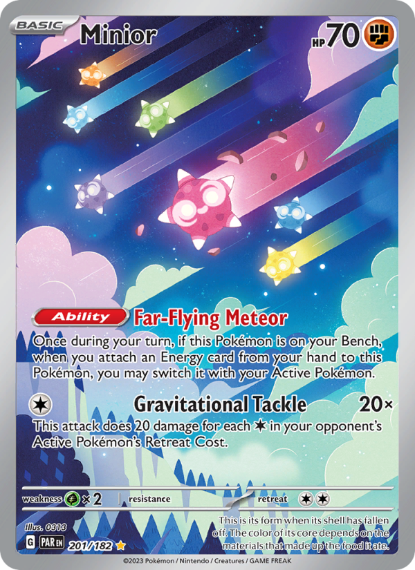 Minior Illustration rare (201/182) sv04