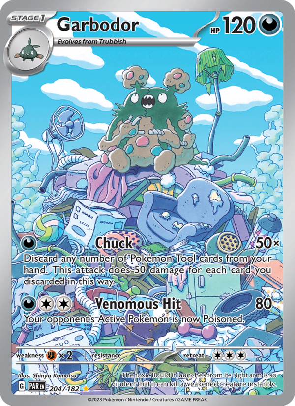 Garbodor Illustration rare (204/182) sv04