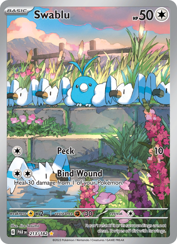 Swablu Illustration rare (213/182) sv04