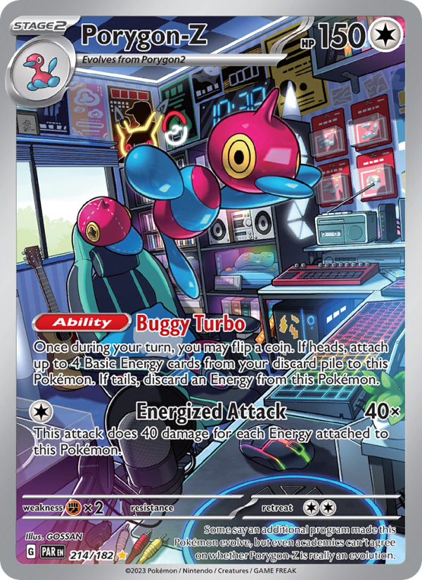 Porygon-Z Illustration rare (214/182) sv04