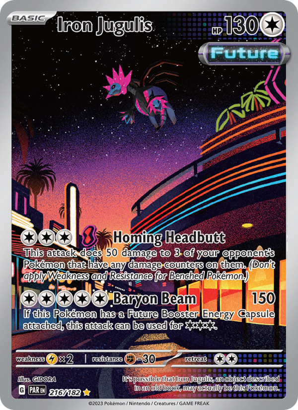 Iron Jugulis Illustration rare (216/182) sv04