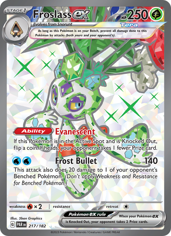 Froslass ex Ultra Rare (217/182) sv04