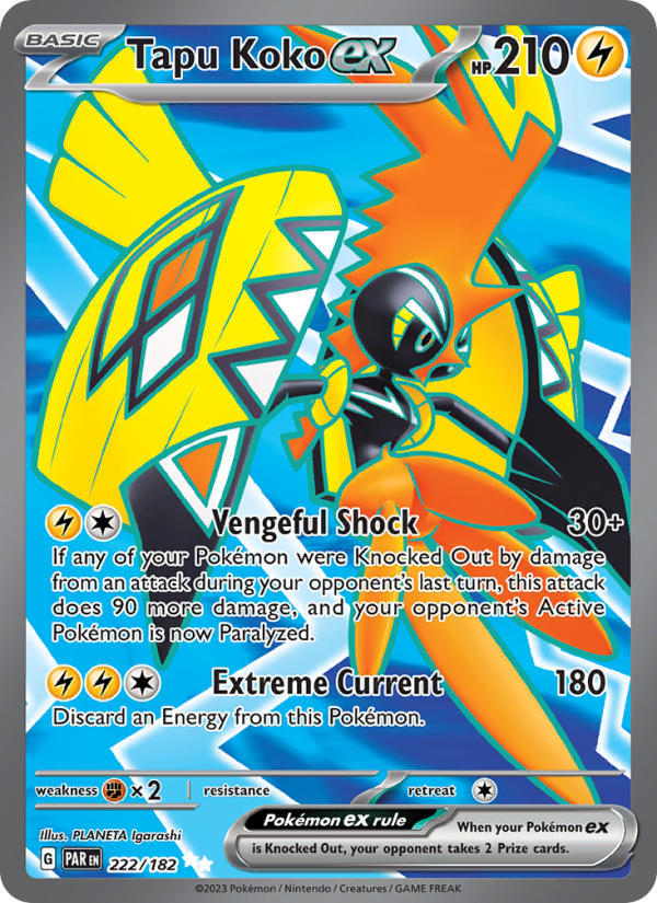 Tapu Koko ex Ultra Rare (222/182) sv04