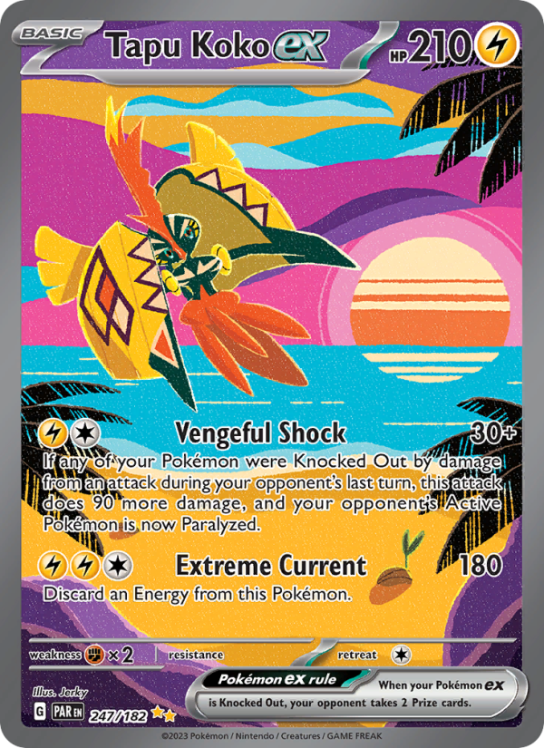 Tapu Koko ex Special illustration rare (247/182) sv04