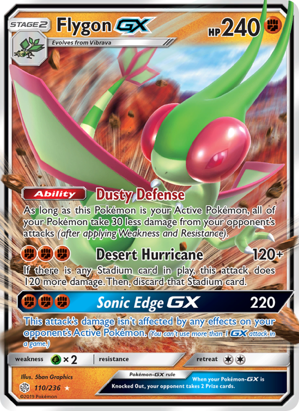 Flygon GX Ultra Rare (110/236) sm12
