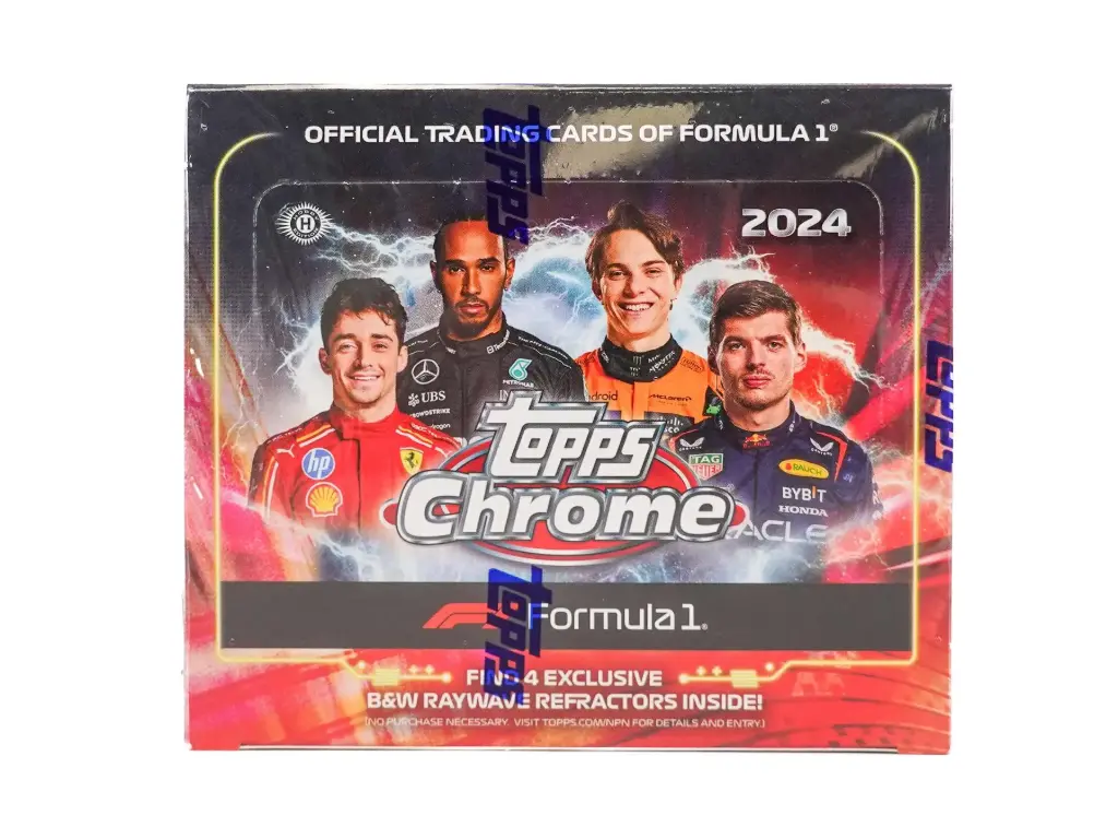 2024 Topps Chrome Formula 1 F1 Racing Qualifying Lap Box