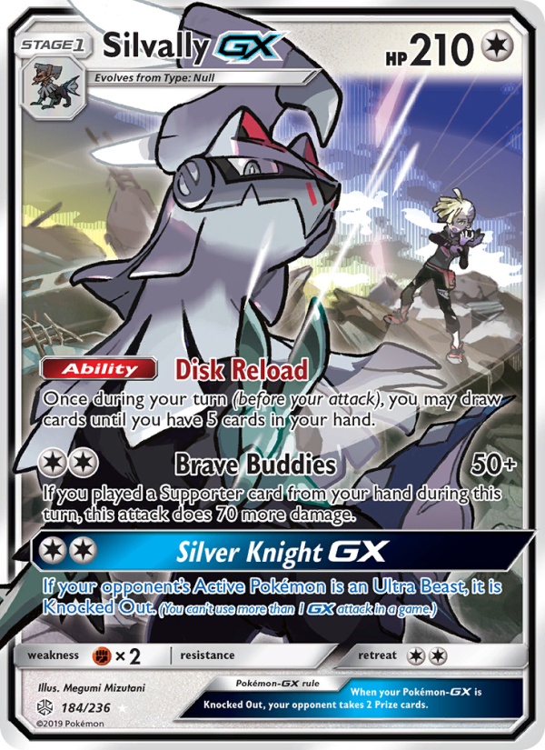 Silvally GX Ultra Rare (184/236) sm12