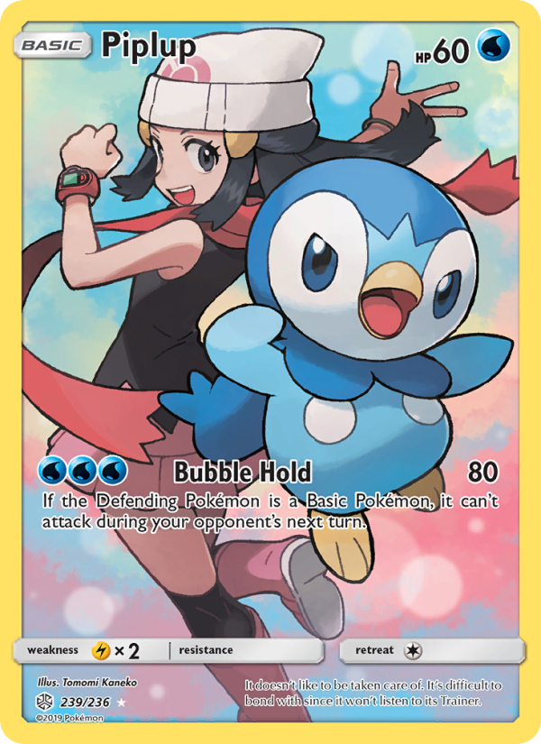 Piplup Secret Rare (239/236) sm12