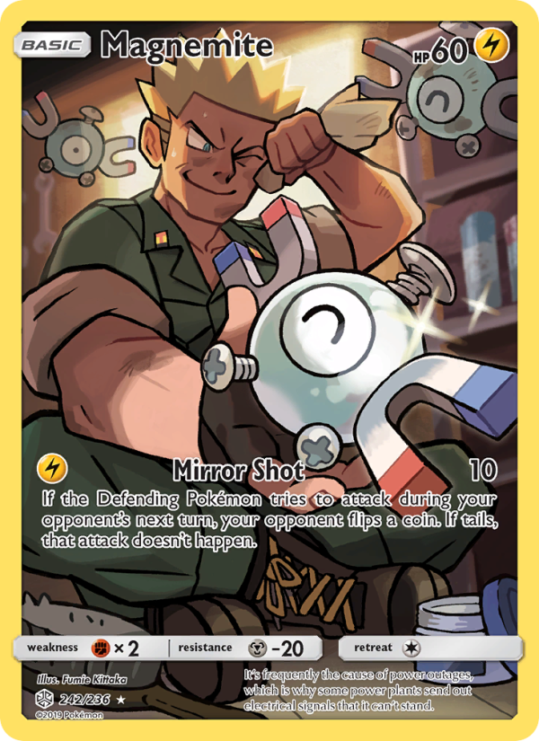 Magnemite Secret Rare (242/236) sm12