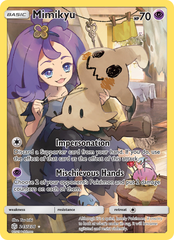 Mimikyu Secret Rare (245/236) sm12