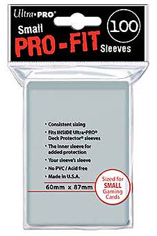 Pro-Fit Small Sized Card Sleeves
