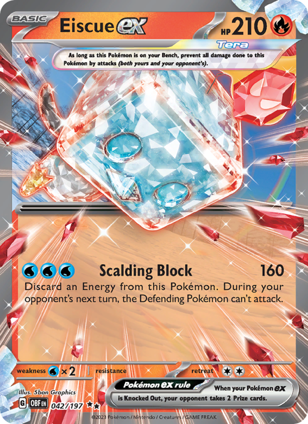 Eiscue ex Double rare (042/197) sv03