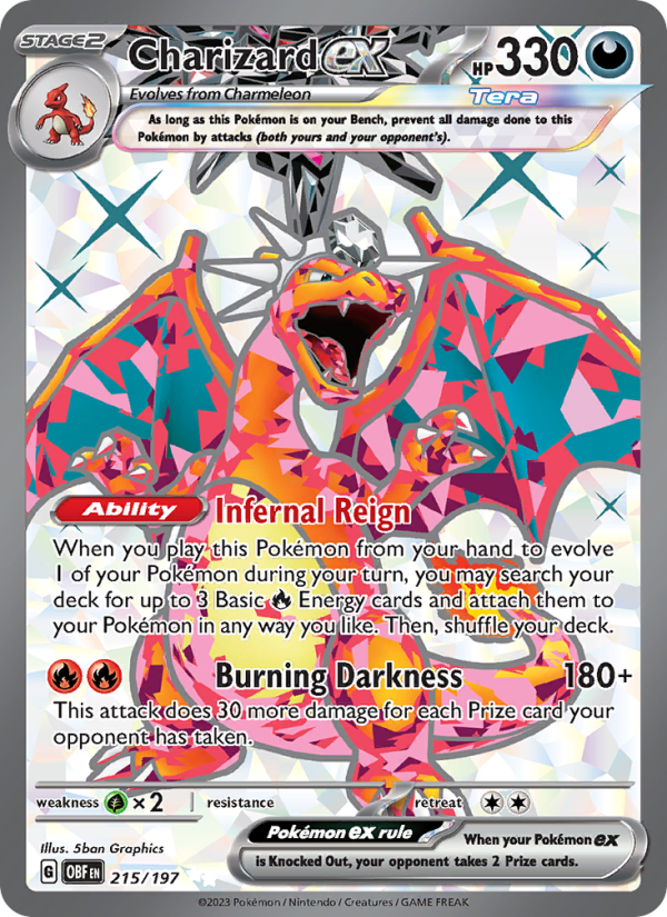 Charizard ex Ultra Rare (215/197) sv03