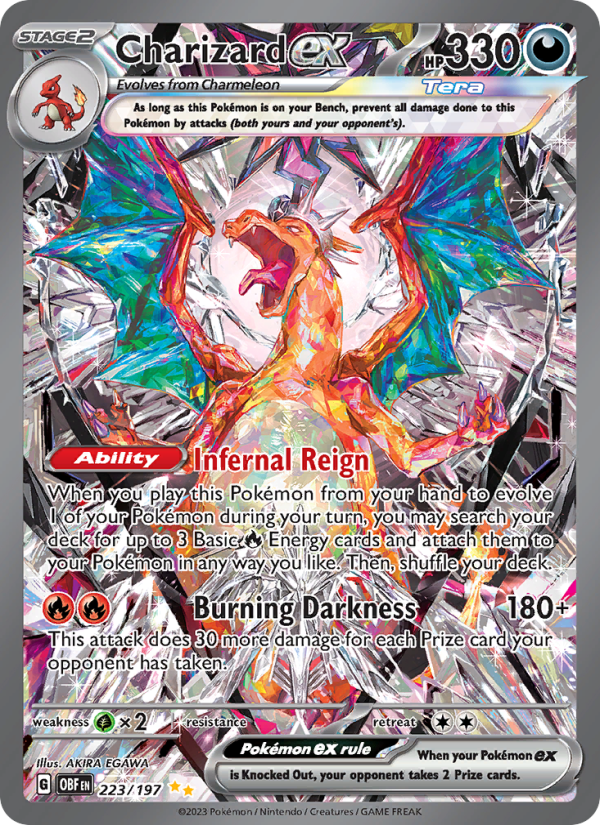 Charizard ex Special illustration rare (223/197) sv03