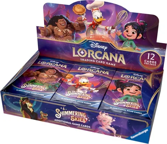 Disney Lorcana Shimmering Skies Booster Box